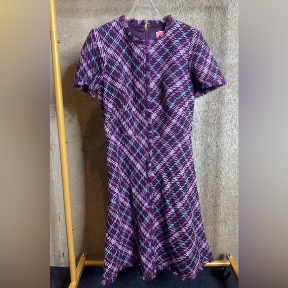 Kate Spade Plaid Tweed Dress + Kate Spade Tweed Jacket - Picture 1 of 13